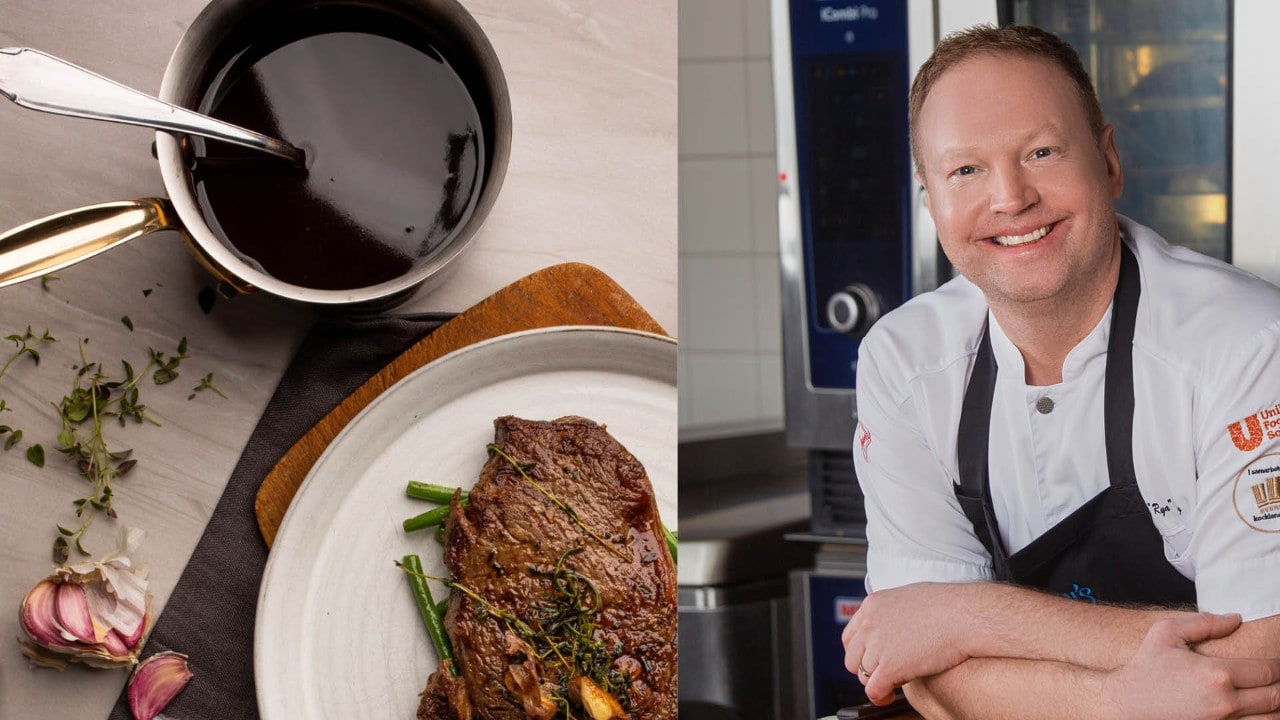 Gör Ryas enkla rödvinssås med MAIZENA Snowflake