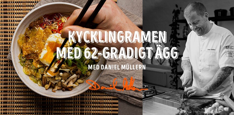 Daniel Müllern sätter smakerna i en japansk ramen