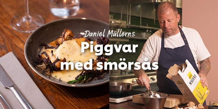 Daniel Müllern sätter smakerna i en ingefärasmörsås!
