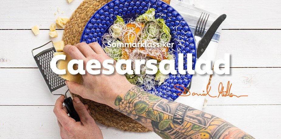 Sommarklassiker nr 1. Caesarsallad