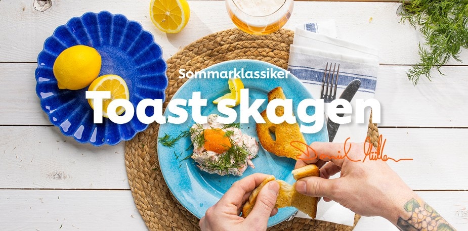 Sommarklassiker nr 2. Toast Skagen