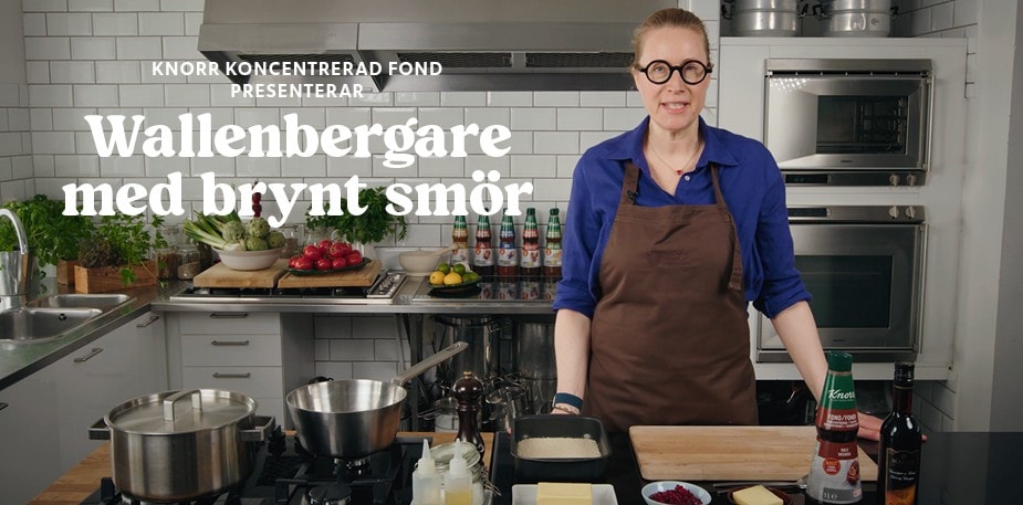 Martinas lunchklassiker #1 Wallenbergare med brynt smör  