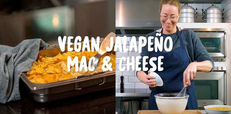 Martina gör Vegansk Jalapeño Mac & Cheese 