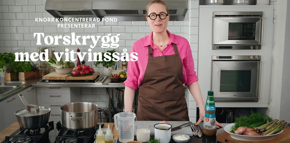 Martinas lunchklassiker #2 Torskrygg med vitvinssås 
