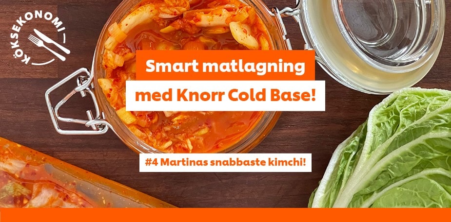 Smartare matlagning med Knorr Cold Base! 