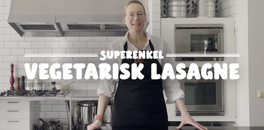 Smakrika genvägar med Martina Danielsen: Vegetarisk lasagne