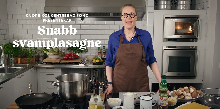 Martinas lunchklassiker #3 Snabb svamplasagne 